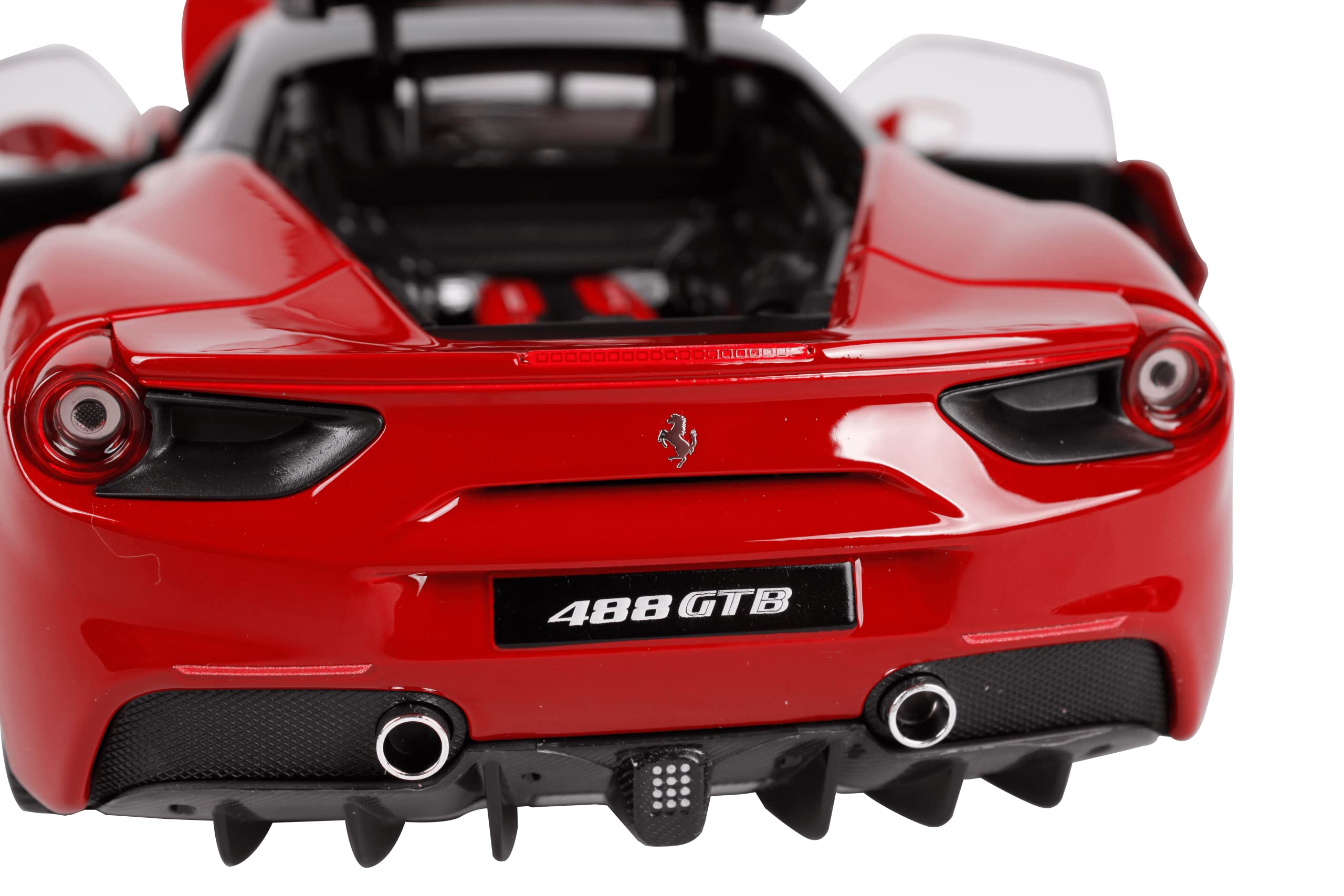 Bburago Ferrari 488 GTB 1/18 Diecast Model Car 16905 : Amazon.sg: Toys